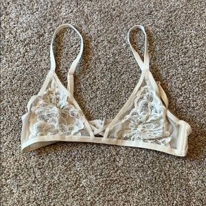 Savage x Fenty Cream Unlined Bra